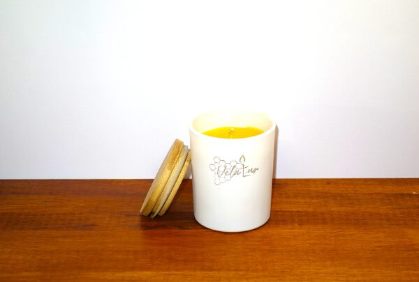 Vela Vaso Personalizable Blanco