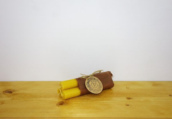 Velas de meditación 100% cera de abejas