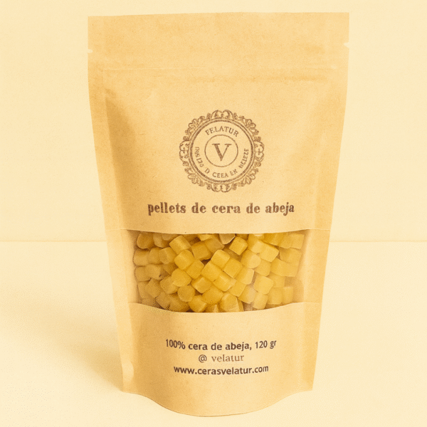 Pellets de cera de abeja