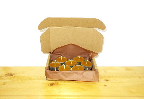 Tñe Floral Velas de té miel