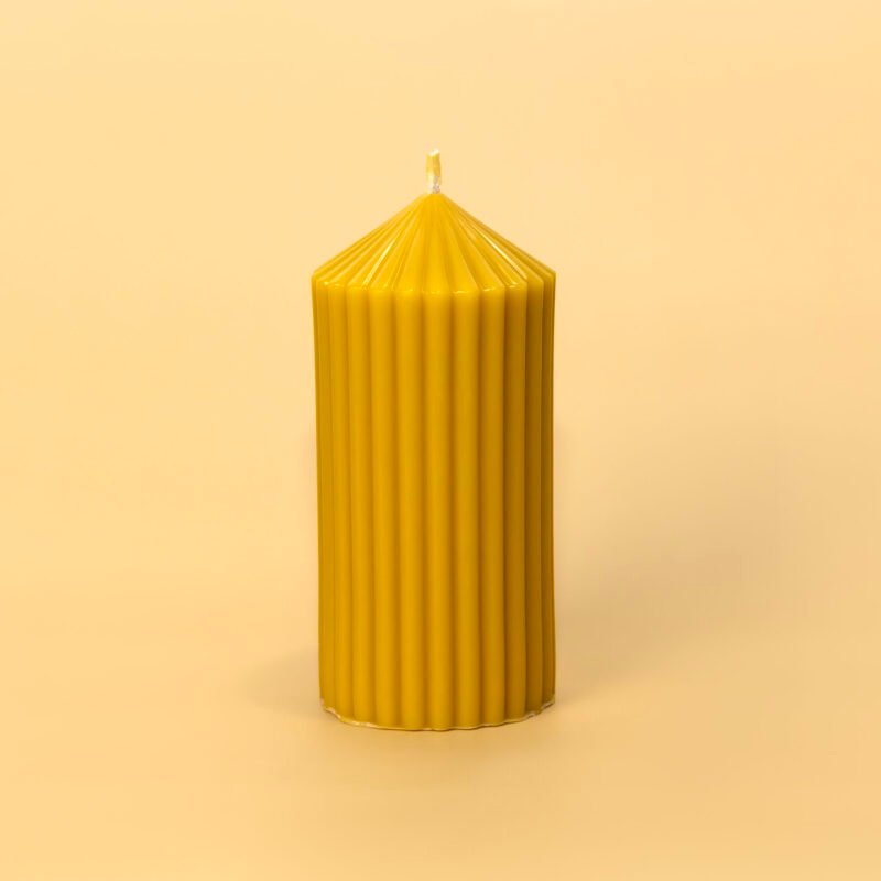 vela de cera de abeja decorativa