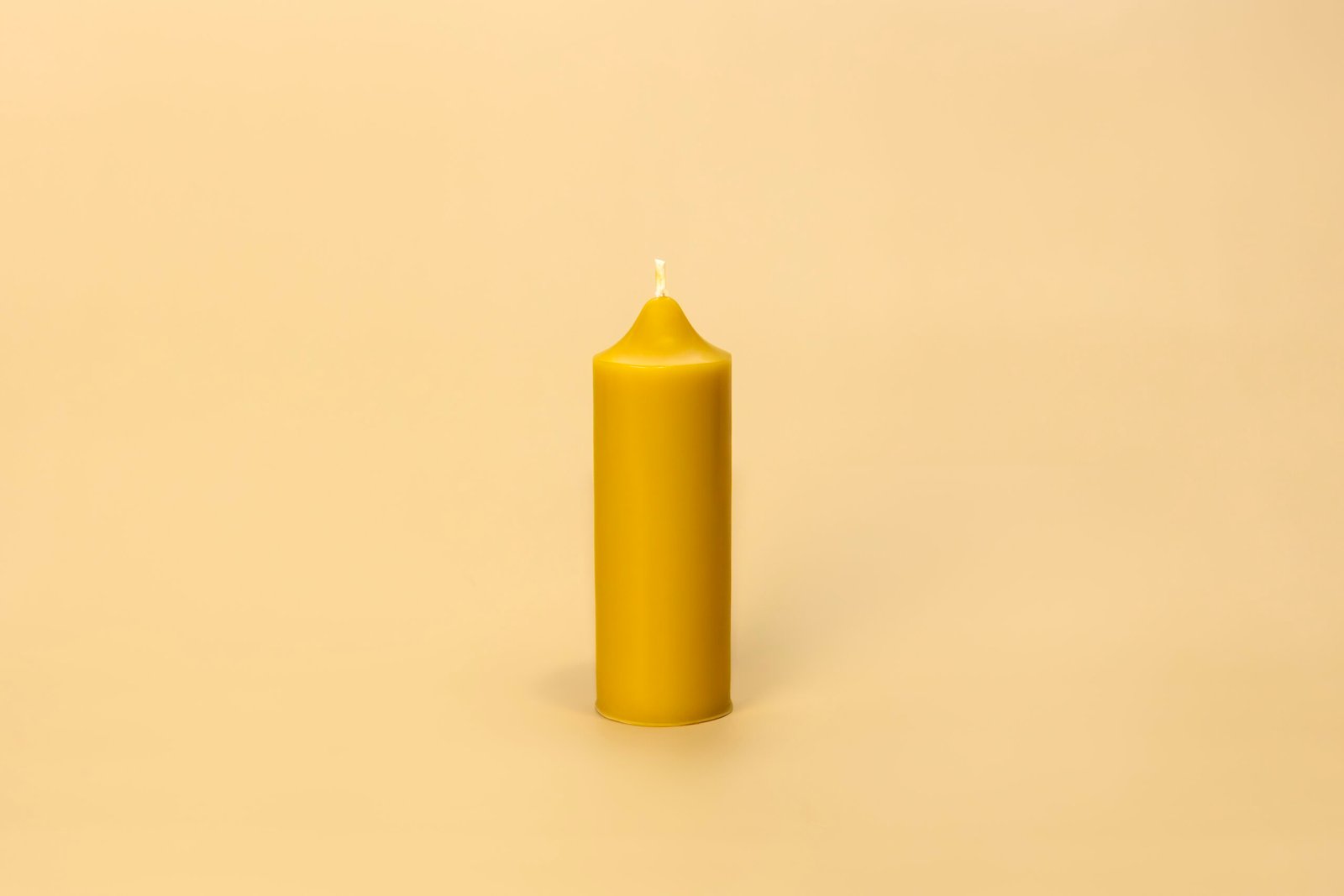 vela luz de miel con cera de abeja 100% natural decorativa
