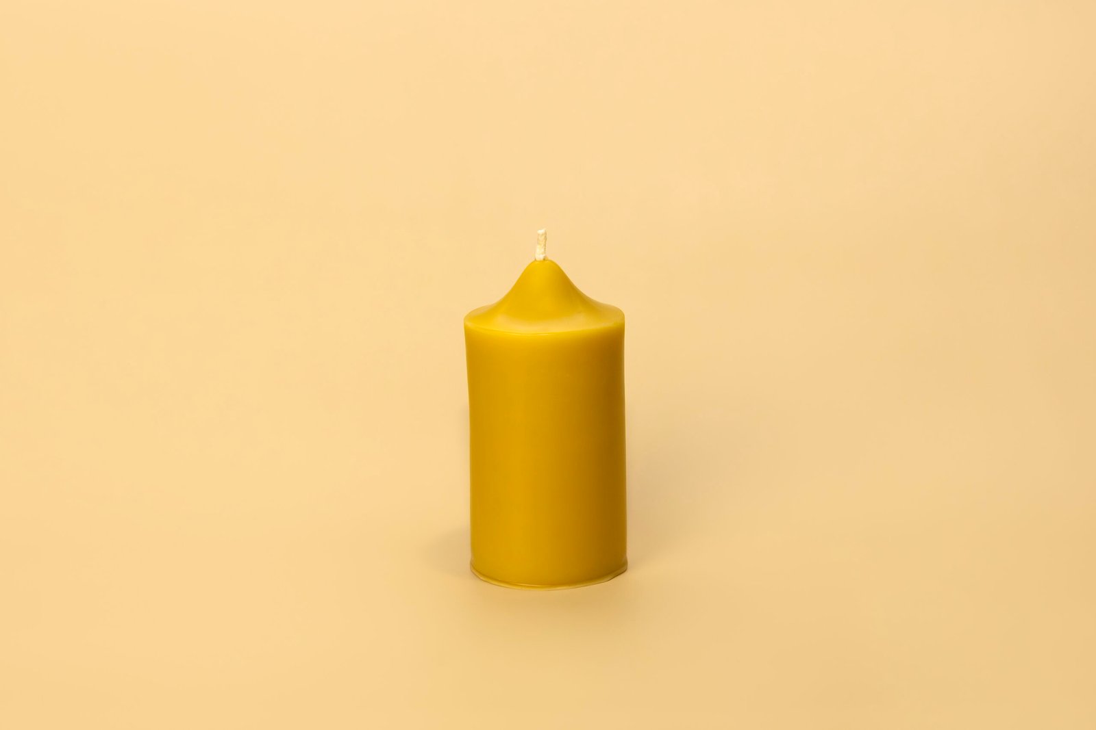 Vela luz de miel de cera de abeja 100% natural decorativas