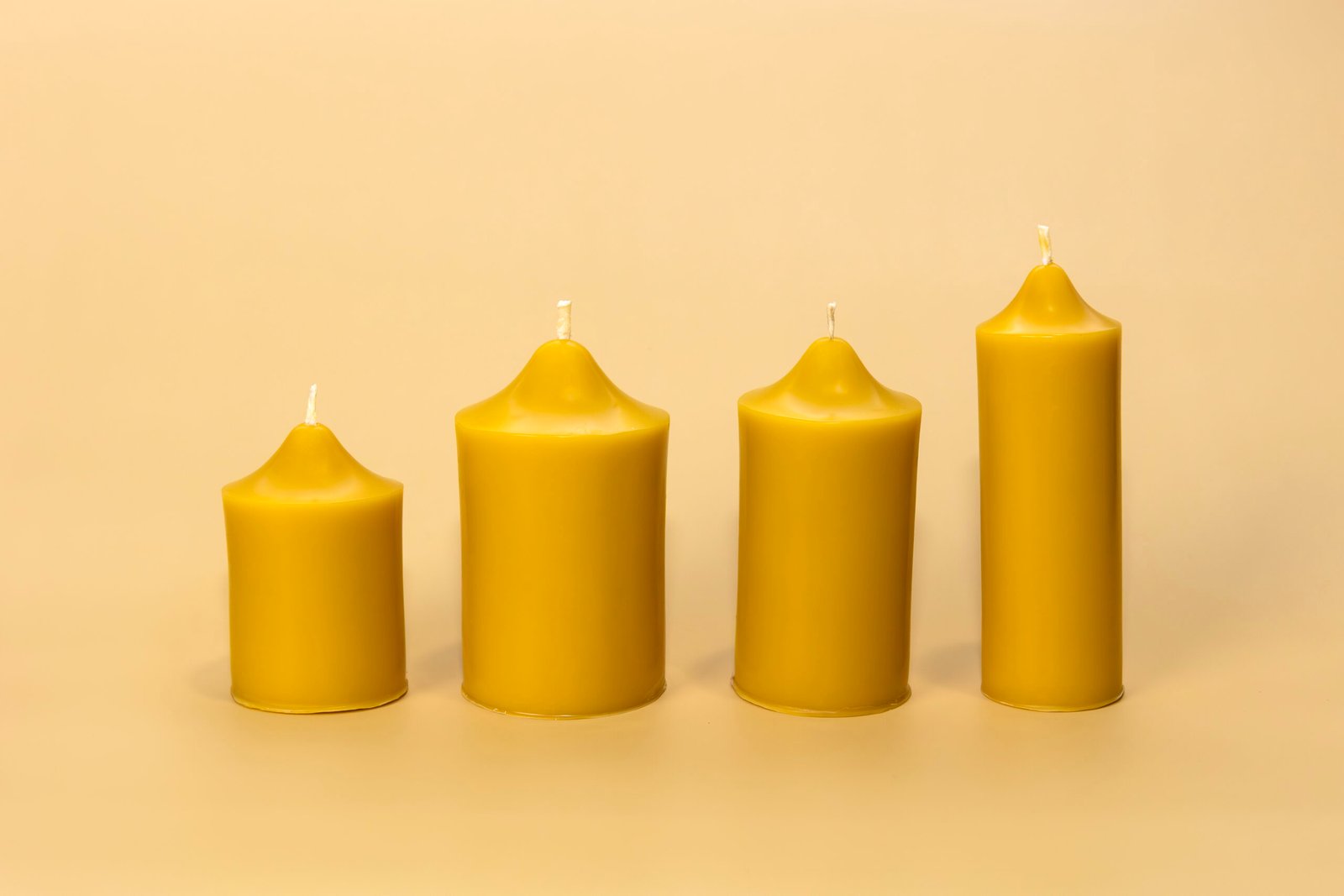 Pack velas de cera de abeja Luz de miel - Imagen 2