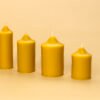 Pack de velas Ecoluz de cera de abeja 100% natural Pack de velas luz de miel de cera de abeja 100% natural