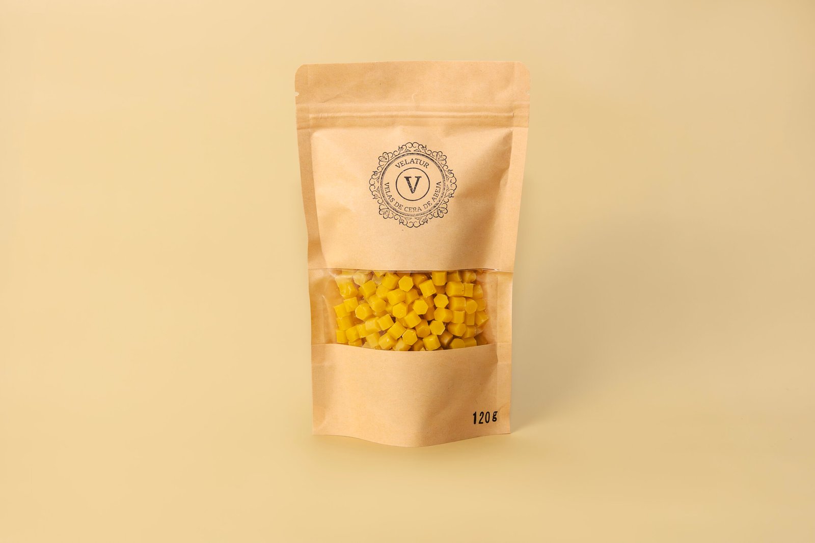 Pellets de cera de abeja 100% natural para elaboración de velas